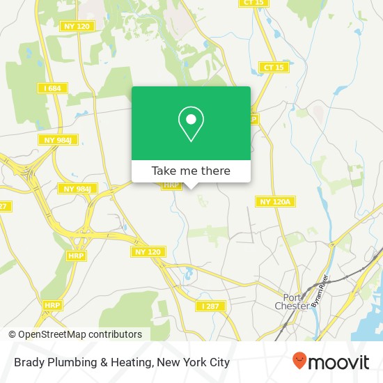 Mapa de Brady Plumbing & Heating