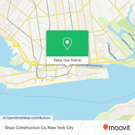 Shazi Construction Co map