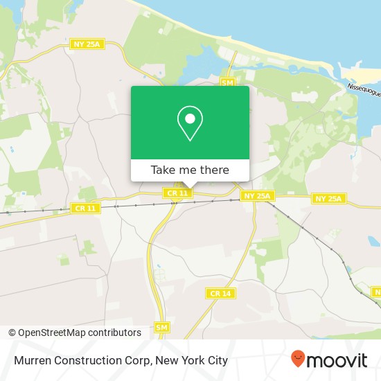Mapa de Murren Construction Corp