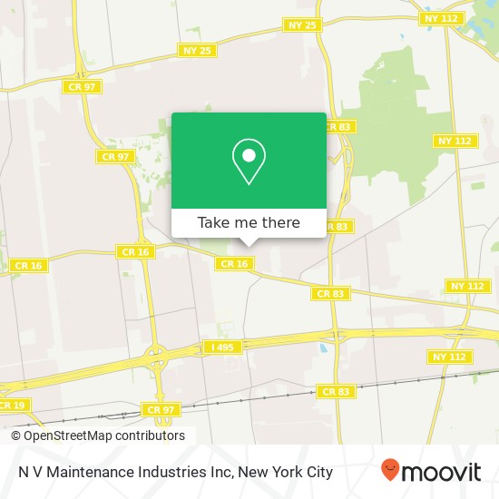 N V Maintenance Industries Inc map