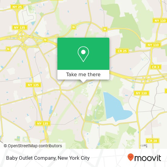 Mapa de Baby Outlet Company