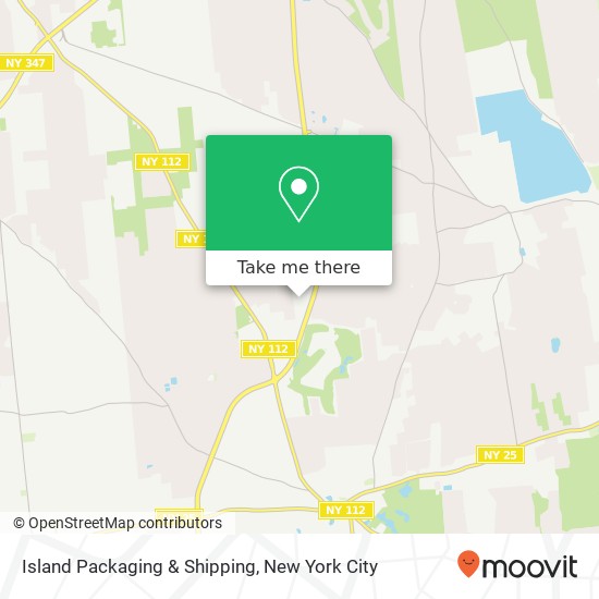 Island Packaging & Shipping map