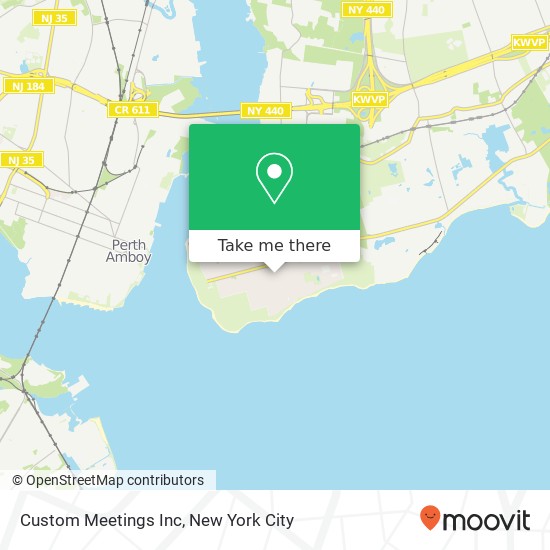 Mapa de Custom Meetings Inc