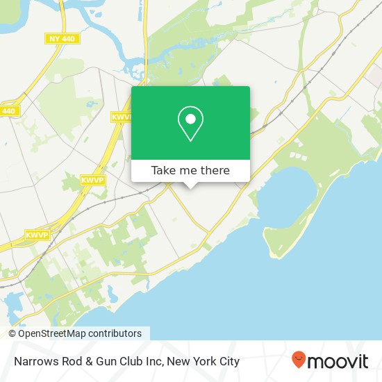 Narrows Rod & Gun Club Inc map