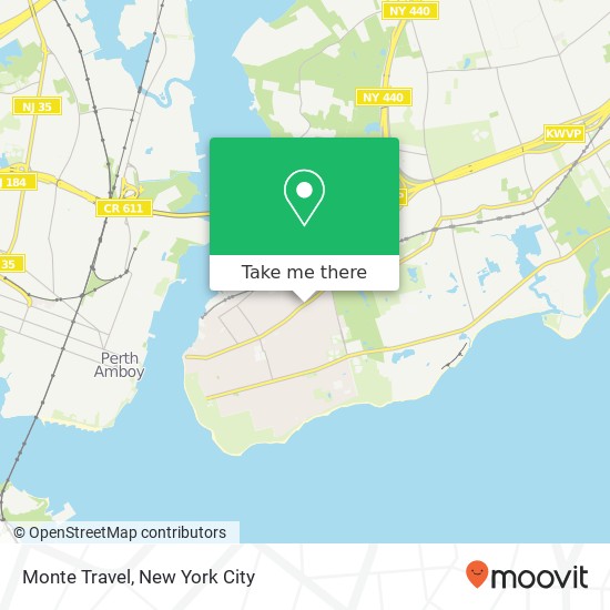 Monte Travel map