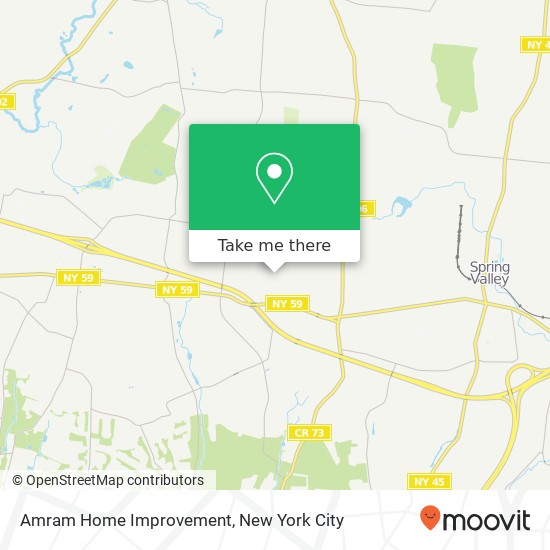 Amram Home Improvement map