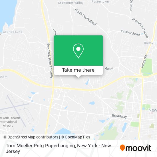 Mapa de Tom Mueller Pntg Paperhanging