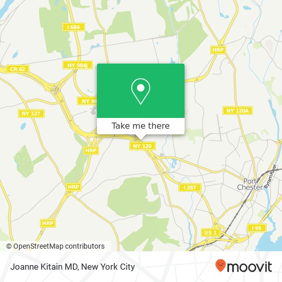 Mapa de Joanne Kitain MD