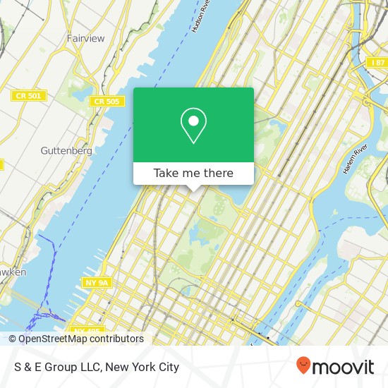 S & E Group LLC map