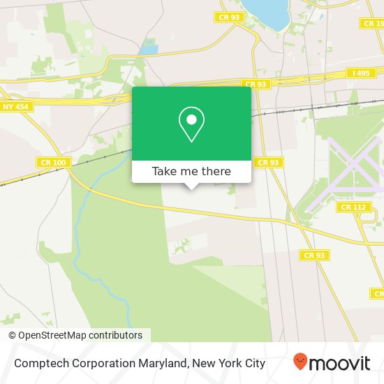 Comptech Corporation Maryland map