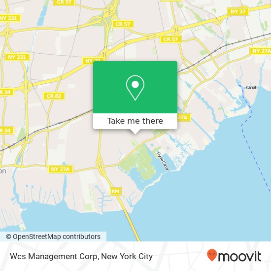 Wcs Management Corp map