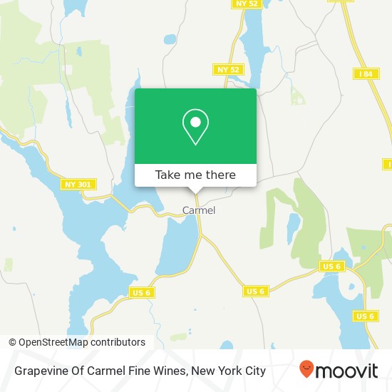 Mapa de Grapevine Of Carmel Fine Wines