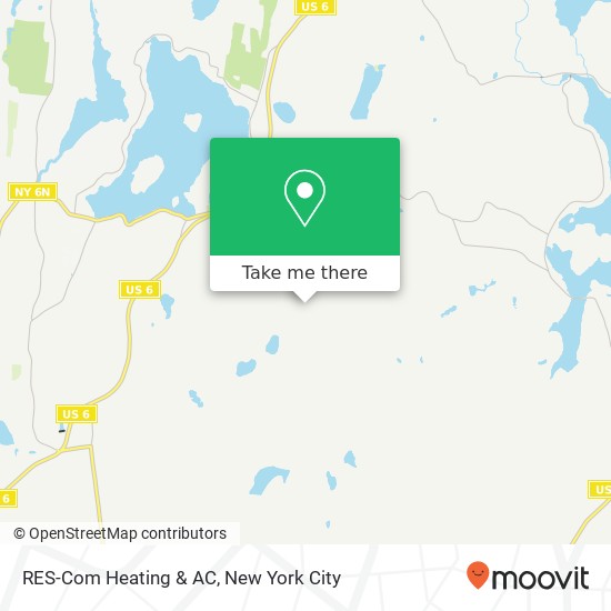 Mapa de RES-Com Heating & AC