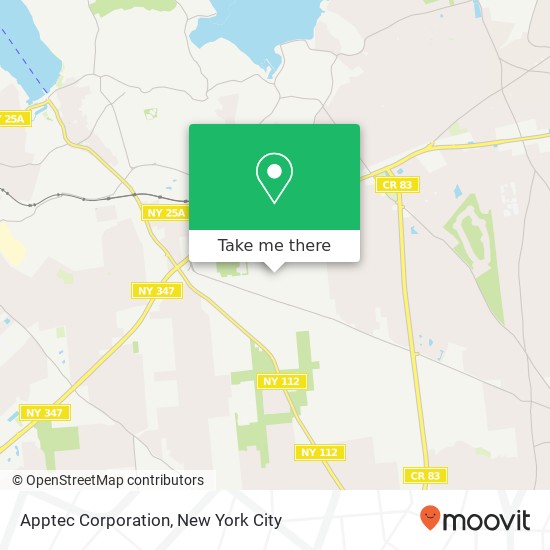 Mapa de Apptec Corporation