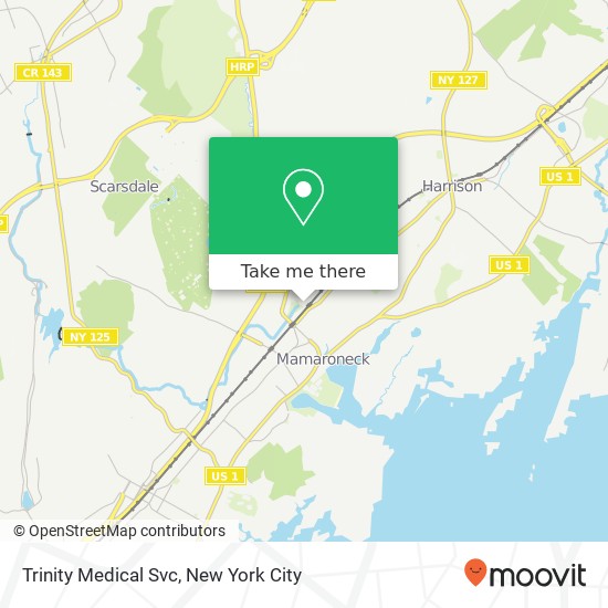 Mapa de Trinity Medical Svc