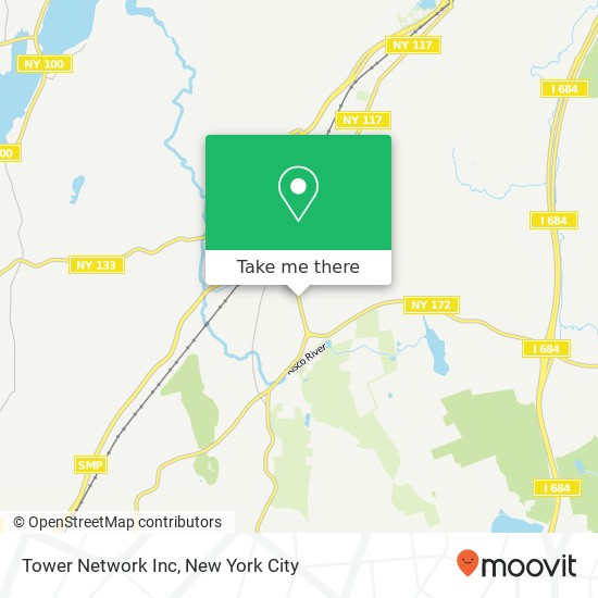 Mapa de Tower Network Inc