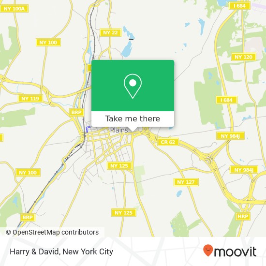 Mapa de Harry & David