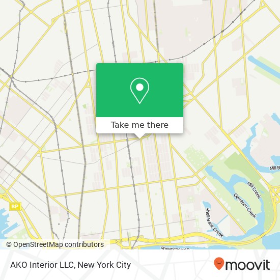 AKO Interior LLC map