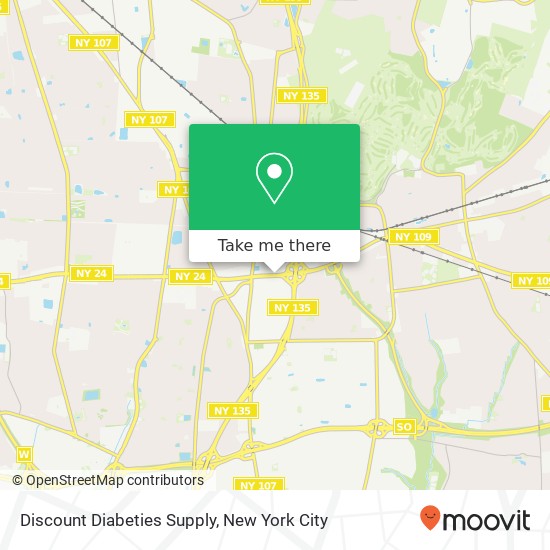 Discount Diabeties Supply map