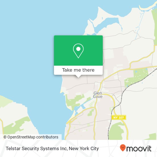 Telstar Security Systems Inc map