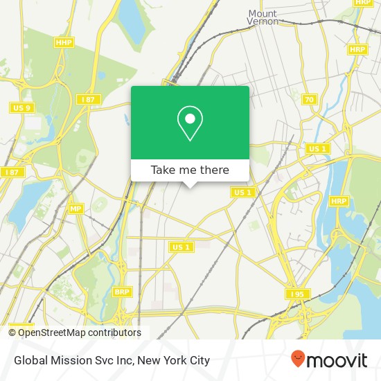Global Mission Svc Inc map
