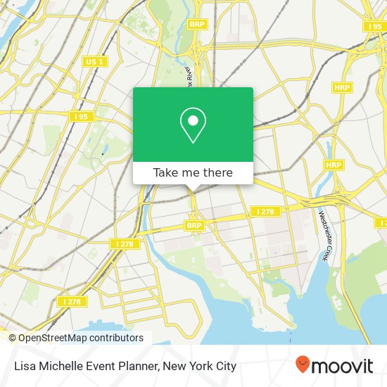 Lisa Michelle Event Planner map