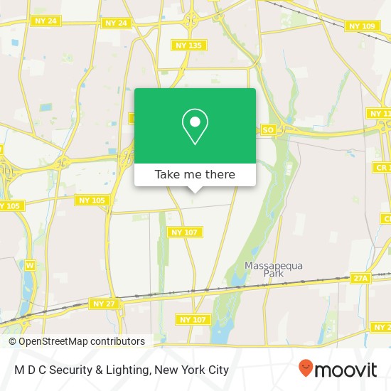 Mapa de M D C Security & Lighting