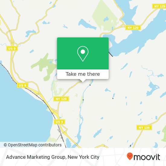 Advance Marketing Group map