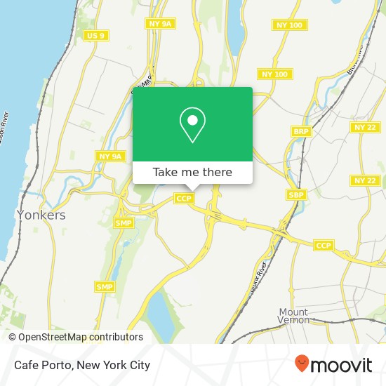 Cafe Porto map