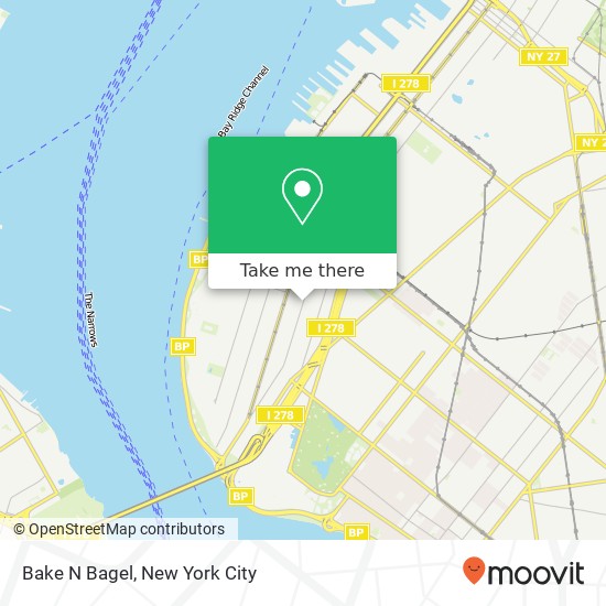 Bake N Bagel map