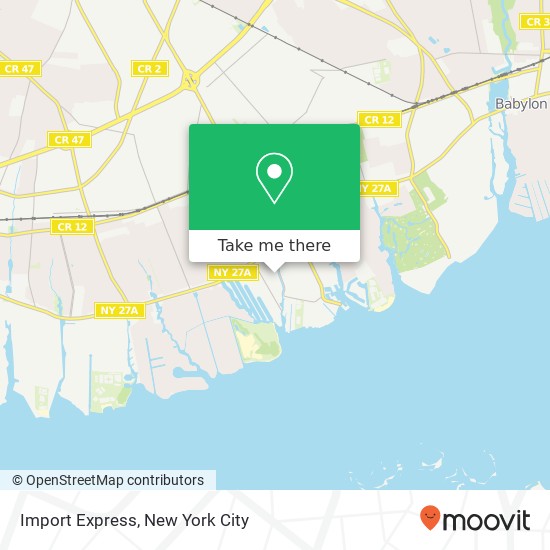 Import Express map