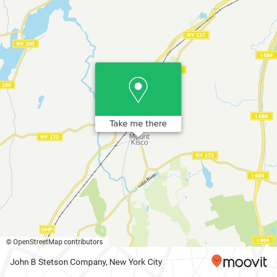 John B Stetson Company map