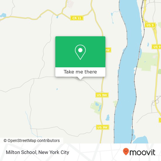 Mapa de Milton School