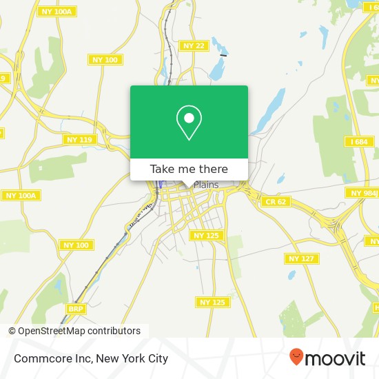 Commcore Inc map