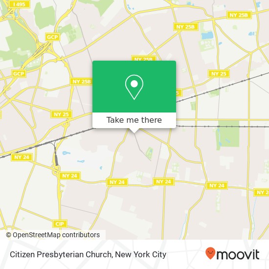 Citizen Presbyterian Church map