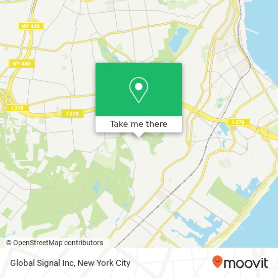 Global Signal Inc map