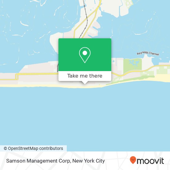 Samson Management Corp map