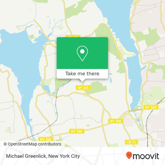 Michael Greenlick map