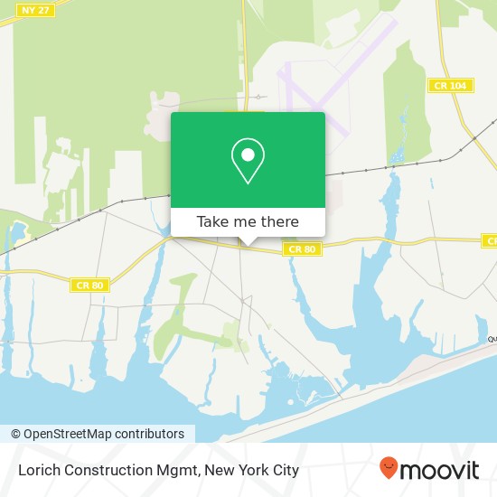 Lorich Construction Mgmt map