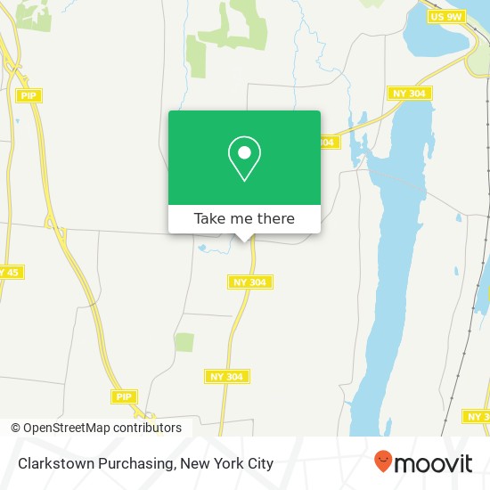 Mapa de Clarkstown Purchasing