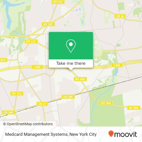 Mapa de Medcard Management Systems