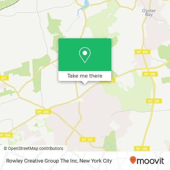 Mapa de Rowley Creative Group The Inc