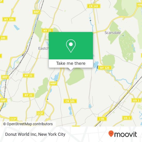 Mapa de Donut World Inc