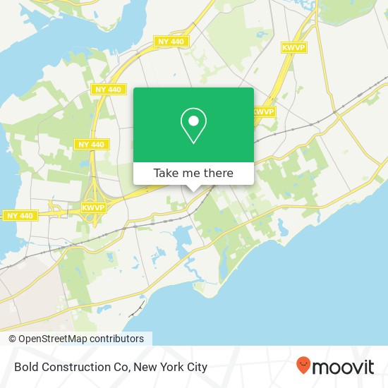 Bold Construction Co map