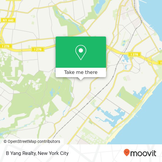 B Yang Realty map