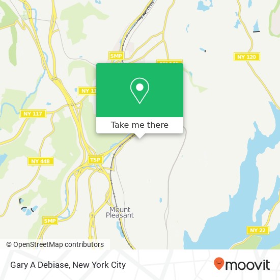 Gary A Debiase map