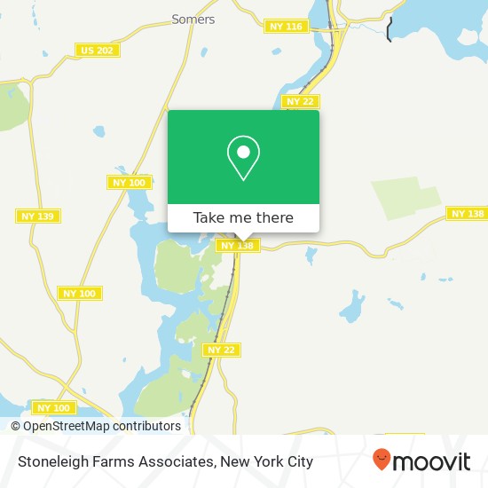 Mapa de Stoneleigh Farms Associates
