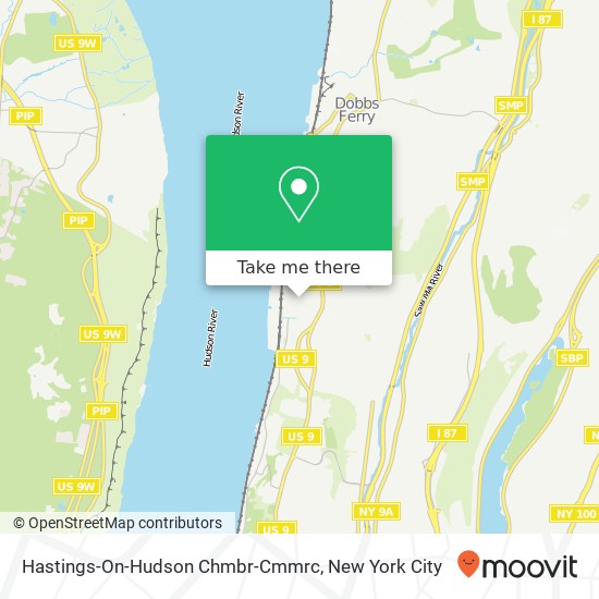 Hastings-On-Hudson Chmbr-Cmmrc map