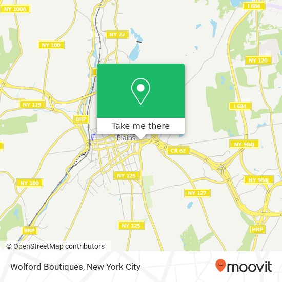 Wolford Boutiques map