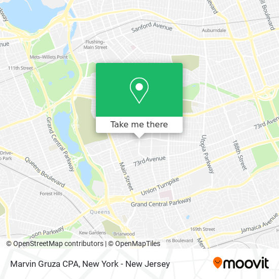 Marvin Gruza CPA map